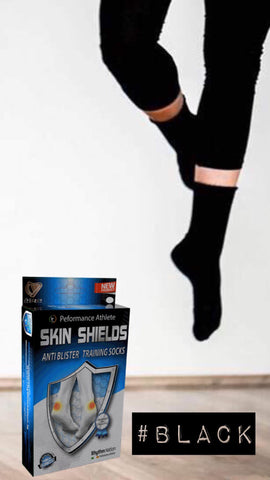 SKIN SHIELDS - Anti-Blister Socks (Black)