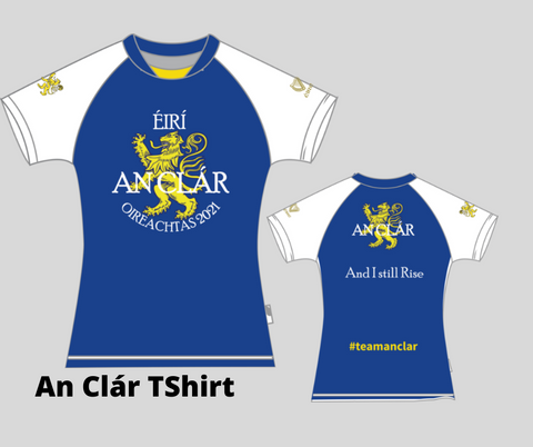 An Clar Oireachtas  "Rise"  Tshirt (Ladies Fit)