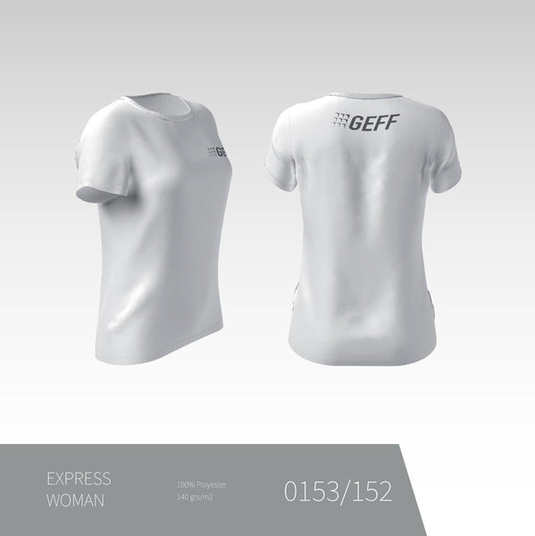 Customised Express White Tshirt (Ladies)