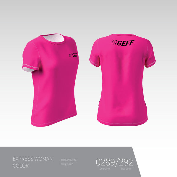 Customised Express Colour Tshirt (Ladies Fit)