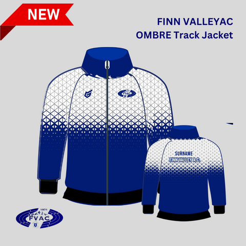 NEW! FVAC Track Jacket (White ombre)