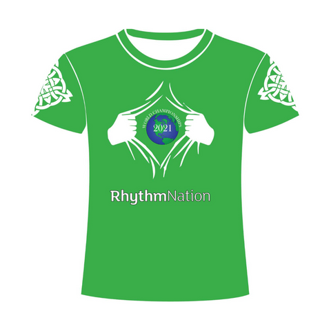 Irish Dancing Hero Tshirt green