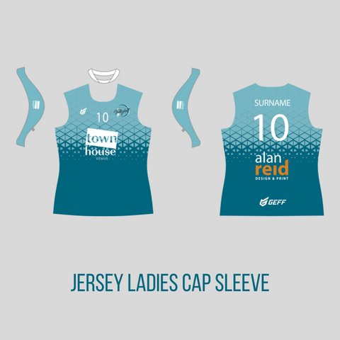 NW Volleyball Ladies Jersey (capped sleeve)