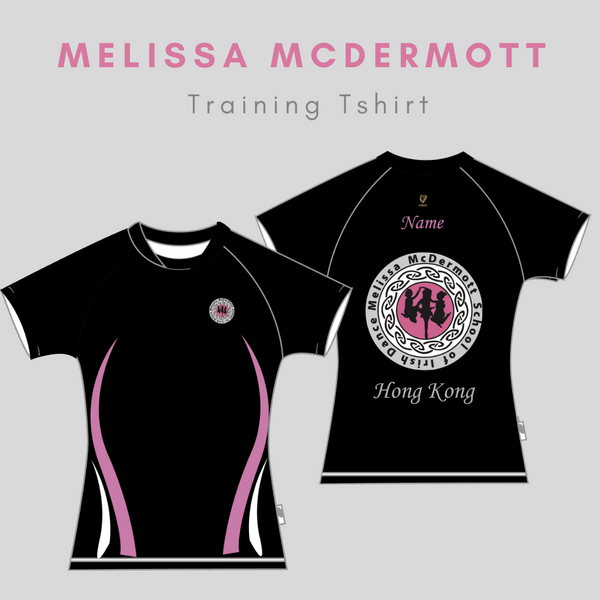 Melissa McDermott Black Tshirt (Ladies Fit)