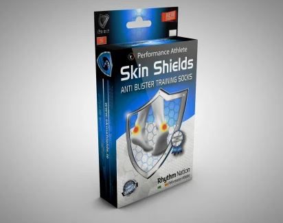 SKIN SHIELDS - Anti-Blister Socks (Black)