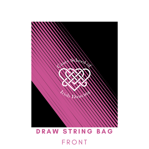 Casey School Draw String bag (for shoes or wig)